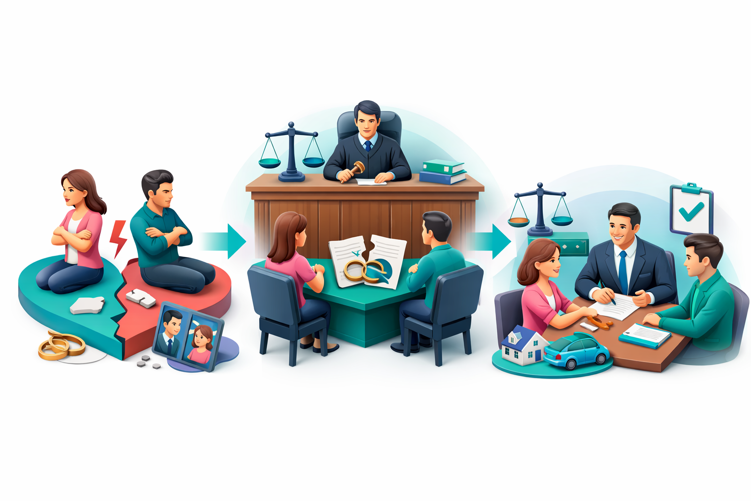 Рішення суду про розірвання шлюбу порядок отримання через суд