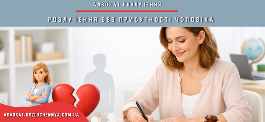 Розлучення без присутності чоловіка через суд в Україні за участі адвоката
