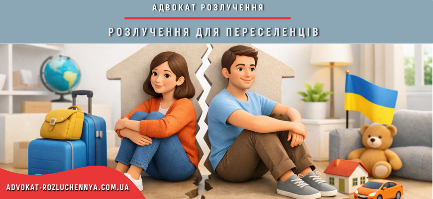 Розлучення для переселенців в Україні через суд із захистом прав дітей та майна