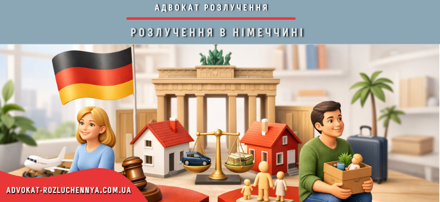 Розлучення в Німеччині між подружжям із поділом майна та юридичним супроводом