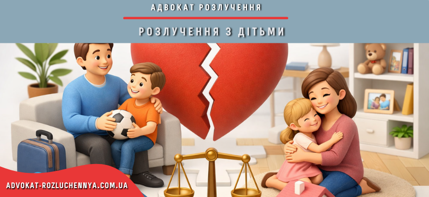 Розлучення з дітьми визначення місця проживання дитини та баланс батьківських прав