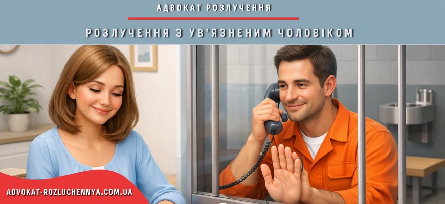 Розлучення з ув’язненим чоловіком через суд із поданням документів та припиненням шлюбу